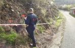 Inspección ocular del punto de inicio del incendio en Ezkaba