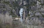El río Irarti, a su paso por la foz de Lumbier