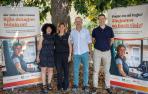 De izquierda a derecha: Laura Molina Azanza, representante de la comisión de la parte social; la conductora del TUC, Mari Cruz Velasco Sem; David Campión Ventura, presidente de la MCP; y Carlos Elizalde Urriza, director de Marketing y Comunicación de TCC
