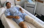 Fernando Robleño, en el Hospital Universitario de Navarra (HUN)