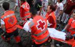 Herido en el encierro del 14 de julio