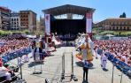 Despedida de los Gigantes de Pamplona, en directo