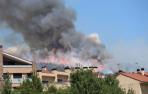 incendio entre Olloki y Alzuza