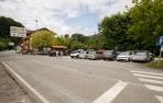 Zona de actuación de las obras del intercambiador de transporte de Oronoz Mugairi