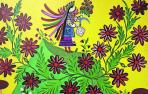 Una de las obras coloristas de Maria Prymachenko