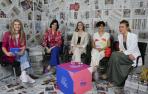 Leyre Mateos (Diario de Navarra), Desirée Arellano (Matsu Studio), Ana Jordán (Bijoya) y Ana Ayúcar y Ane Hernando (Horia Bags)