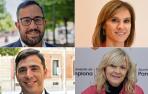 De izquierda a derecha y de arriba abajo, Javier Remírez, Nuria Medina, Toni Madaleno y María Caballero