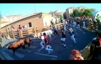 Segundo encierro de las fiestas de Tudela 2023