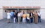 Miembros del consorcio que ha desarrollado el proyecto Linterna, junto a técnicos del Gobierno de Navarra y del CEIN, durante la visita de cierre del proyecto