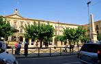 Vista general del Ayuntamiento de Tafalla, que acumula una decena de contratos públicos finalizados