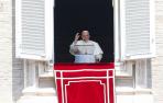 El Papa Francisco, este domingo 30 de julio en la celebración del rezo del Ángelus en la Plaza de San Pedro