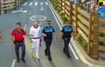 Fotos del sexto encierro de fiestas de Tudela 2023.