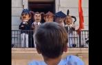 Vídeo de la despedida de los gigantes de las fiestas de Tudela
