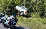 accidente en la N-121-A