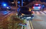 Accidente de tráfico en la Rochapea