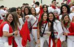 Fotos del cohete de fiestas de Beriáin