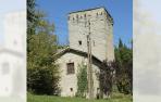 Se conserva la torre medieval de este palacio del señorío