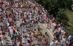 Fotos de la procesión de fiestas de Estella 2023.