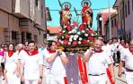 procesion en Fustiñana