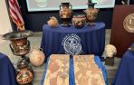 Italia recupera 266 valiosas piezas arqueológicas localizadas en EEUU
