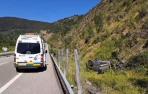 Una herida en un accidente de tráfico en Azpirotz
