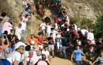 Imágenes del segundo encierro del Pilón de Falces