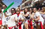 Ambiente tras el inicio de las fiestas de Cabanillas