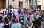 Concentración en Tudela contra el último caso de agresión sexual