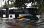 Jornada de lluvia y tormentas en Pamplona