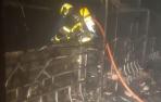 Incendio en una granja de Chiclana de la Frontera