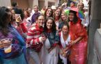 Fotos del cohete de fiestas de Peralta.