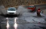 Fotos de llegada de la DANA a Navarra, donde las tormentas han dejado cifras de récord.