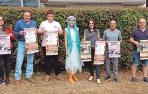 Representantes de Tierras de Iranzu, de los ayuntamientos que colaboran y de los grupos que participan en los ‘Ecos de Otoño’