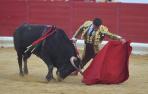 Estética: comienzo poderoso de Diego Bastos con el quinto novillo de la tarde al que cortaría una oreja