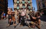 Vídeo del ambiente en el Casco Viejo de Pamplona en la celebración del mercado medieval por el Privilegio de la Unión
