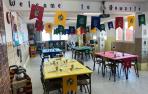 Aula decorada