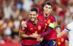 El navarro Mikel Merino marcó uno de los goles en la victoria de España contra Chipre
