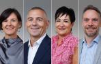 Patricia Abad dirigirá Igualdad; Juan José Pérez Capapay, Intervención; Maite Domínguez, Presupuestos y Patrimonio e Iñaki Mendióroz Economía Social y Trabajo