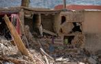 Vivienda dañada en Targa tras el primer terremoto
