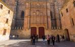 El santoral del 19 de septiembre recuerda a San Alonso de Orozco. En la imagen, la fachada plateresca de la Universidad de Salamanca, donde estudió