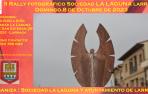 Cartel del II Rally fotográfico sociedad La Laguna de Larraga