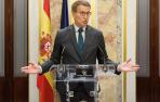 Alberto Nuñez Feijoó, este jueves en el Congreso de los Diputados