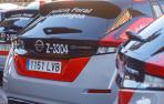 Imagen de un coche eléctrico de Policía Foral.