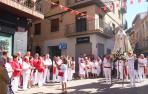 Los auroros cantan a la Virgen de la Merced en Corella.