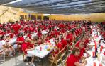 Fotos de la comida de las peñas de las fiestas de Cortes.