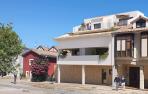 Proyección del edificio de nueva construcción en el Pueblo Viejo de Barañáin