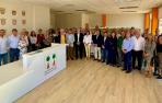 Representantes institucionales, municipales y trabajadores de la mancomunidad participaron en el acto de inauguración de la nueva sede.