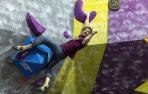 Fotos del campeonato navarro de escalada de bloque en Barañáin.