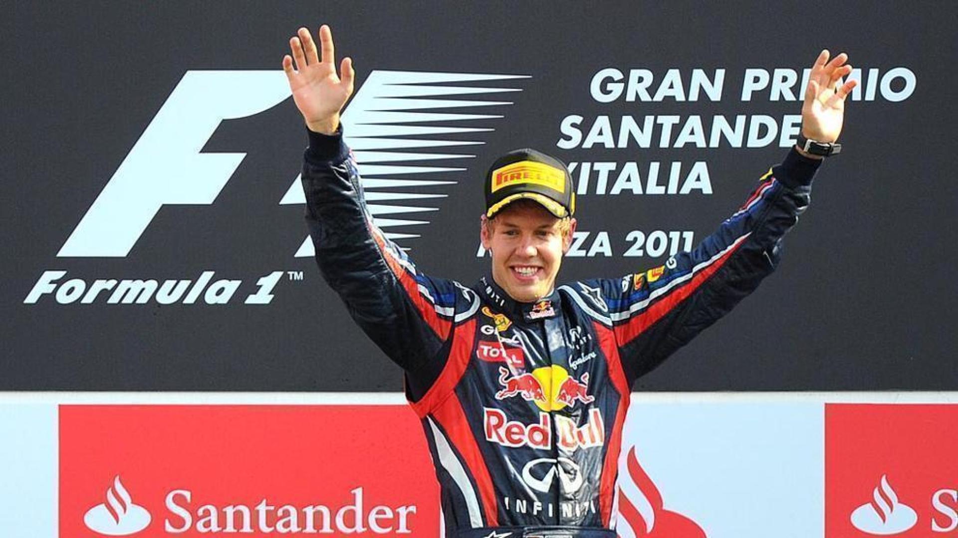 Gran Premio de Italia de Fórmula 1 disputado en el circuito de Monza. Vettel se ha impuesto por delante de Button y Fernando Alonso, que ha logrado un nuevo podio.