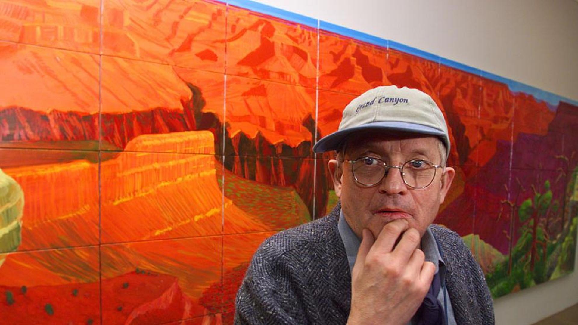 El pintor británico David Hockney recibe la Orden de Mérito de Isabel II